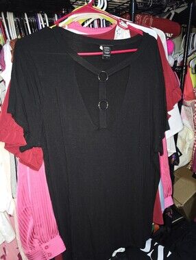 Torrid Strappy Ring Blouse 1x